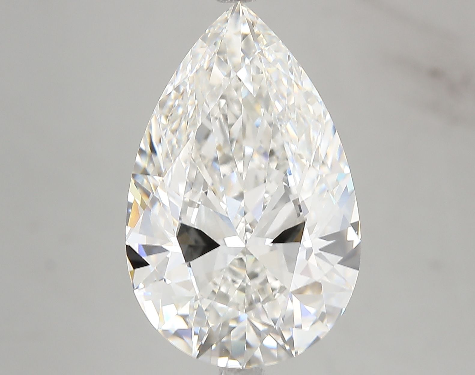 8.09 ct. pear Lab Grown Diamond front image