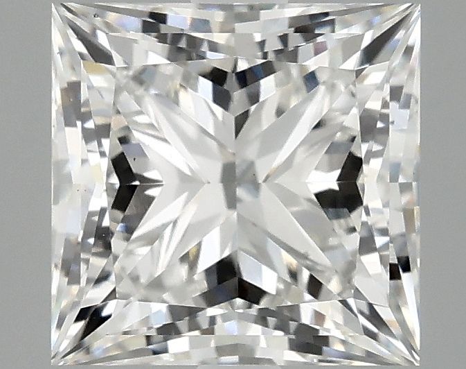 3.02 ct. princess Lab Grown Diamond front image