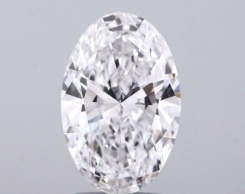3.01 ct. oval Lab Grown Diamond front image