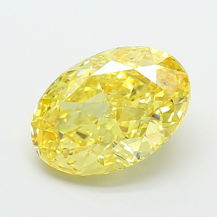 5.02 ct. oval Lab Grown Diamond front image