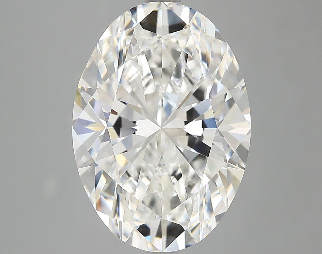 4.80 ct. oval Lab Grown Diamond front image