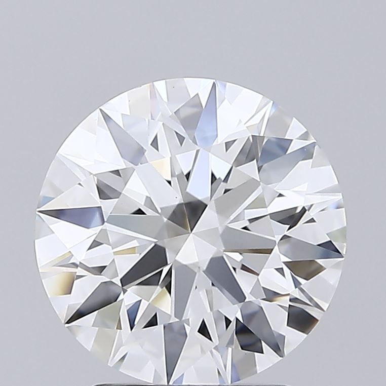 2.56 ct. round Lab Grown Diamond front image