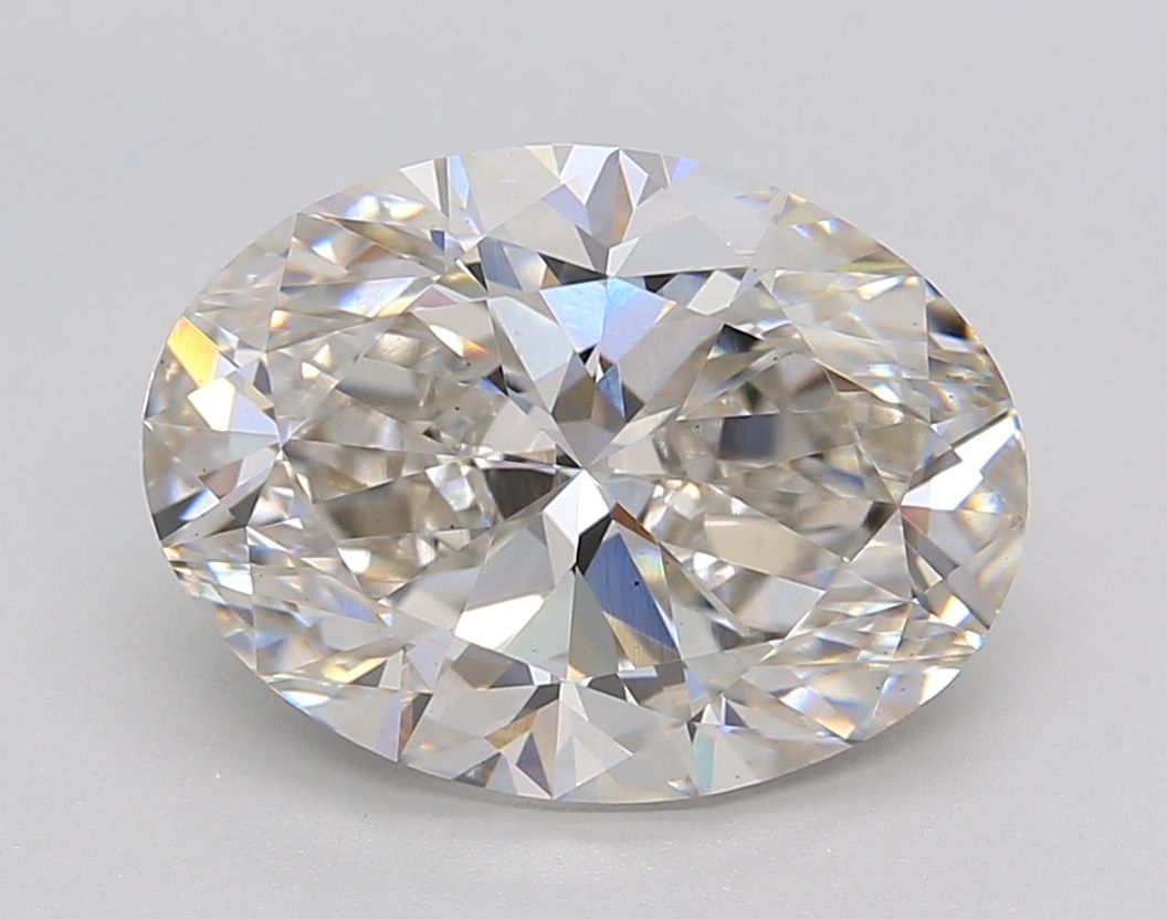 4.07 ct. oval Lab Grown Diamond front image