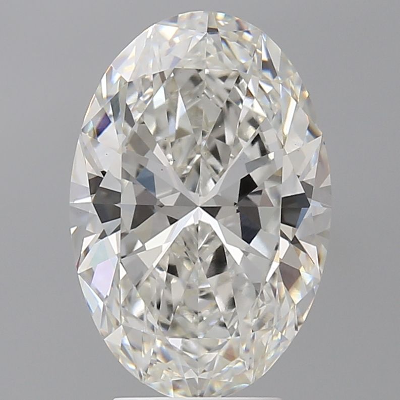 4.55 ct. oval Lab Grown Diamond front image