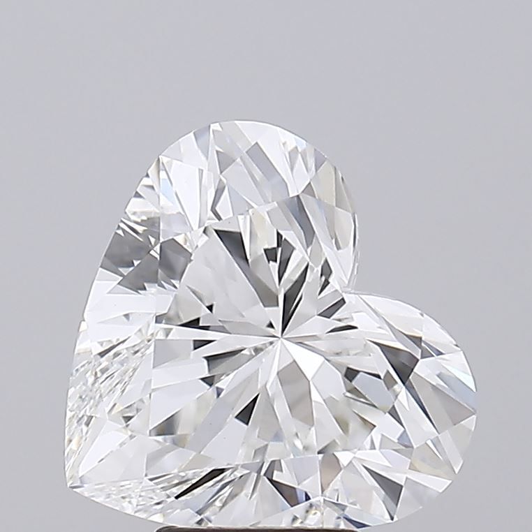 5.54 ct. heart Lab Grown Diamond front image