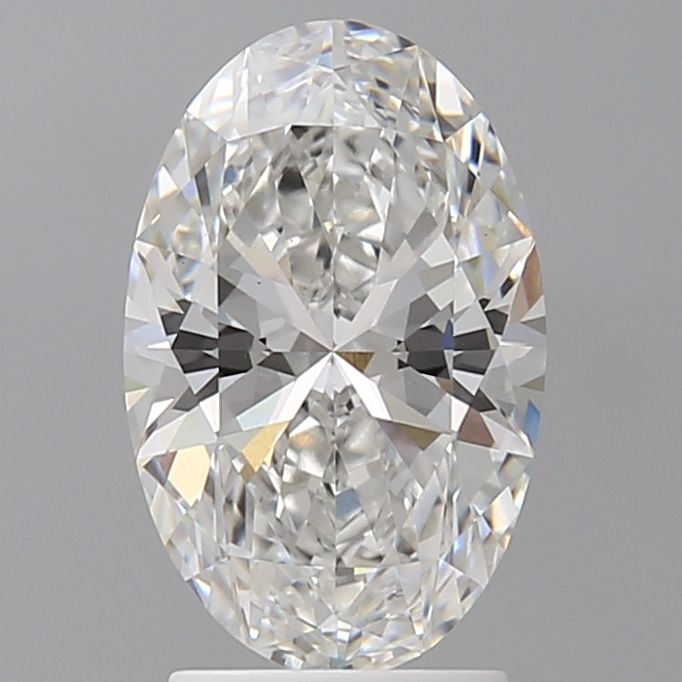 2.55 ct. oval Lab Grown Diamond front image