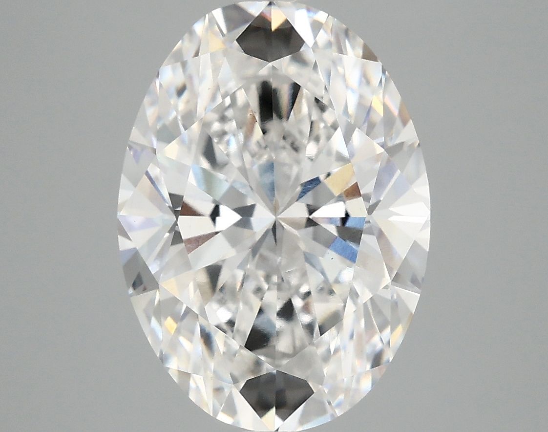 5.04 ct. oval Lab Grown Diamond front image