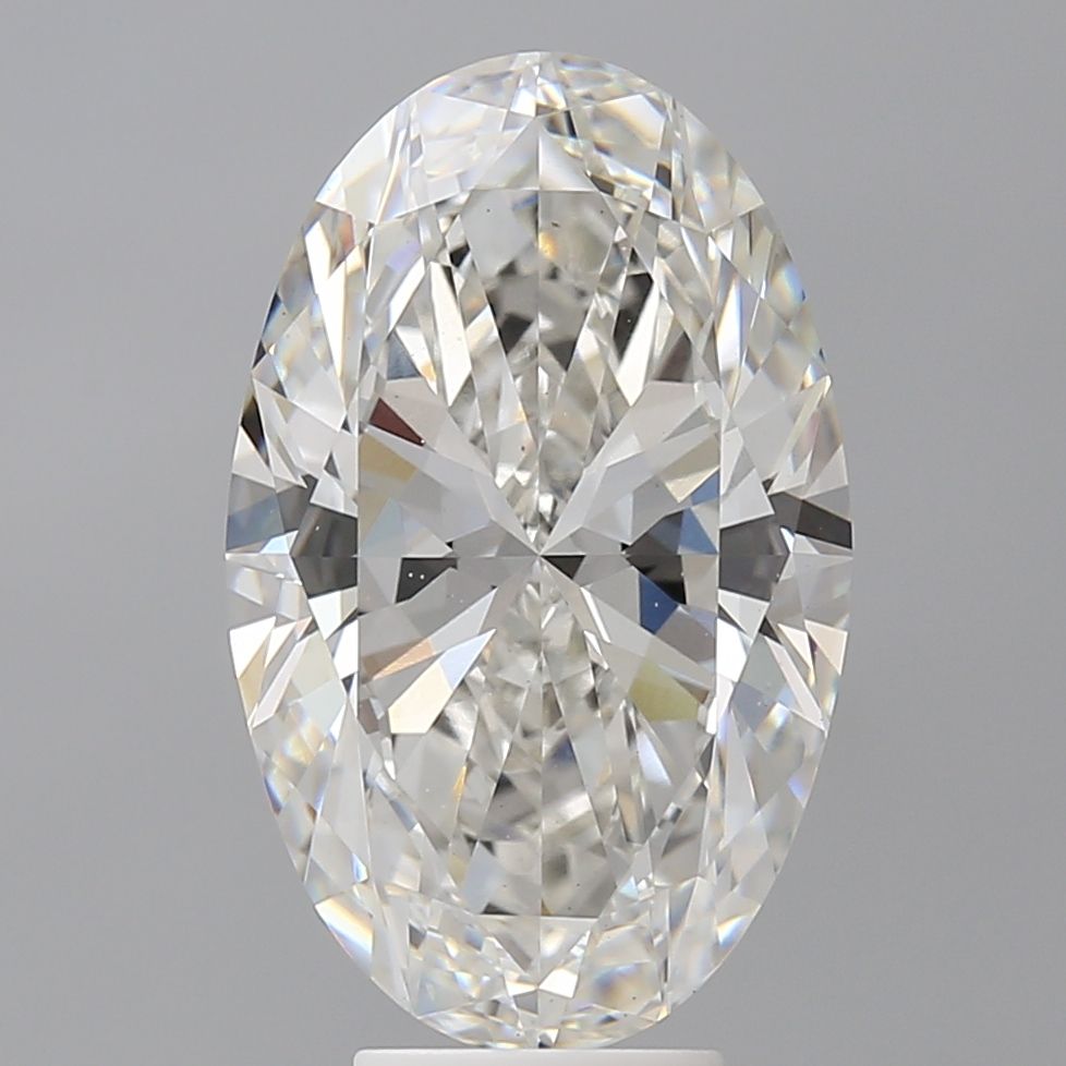 6.50 ct. oval Lab Grown Diamond front image