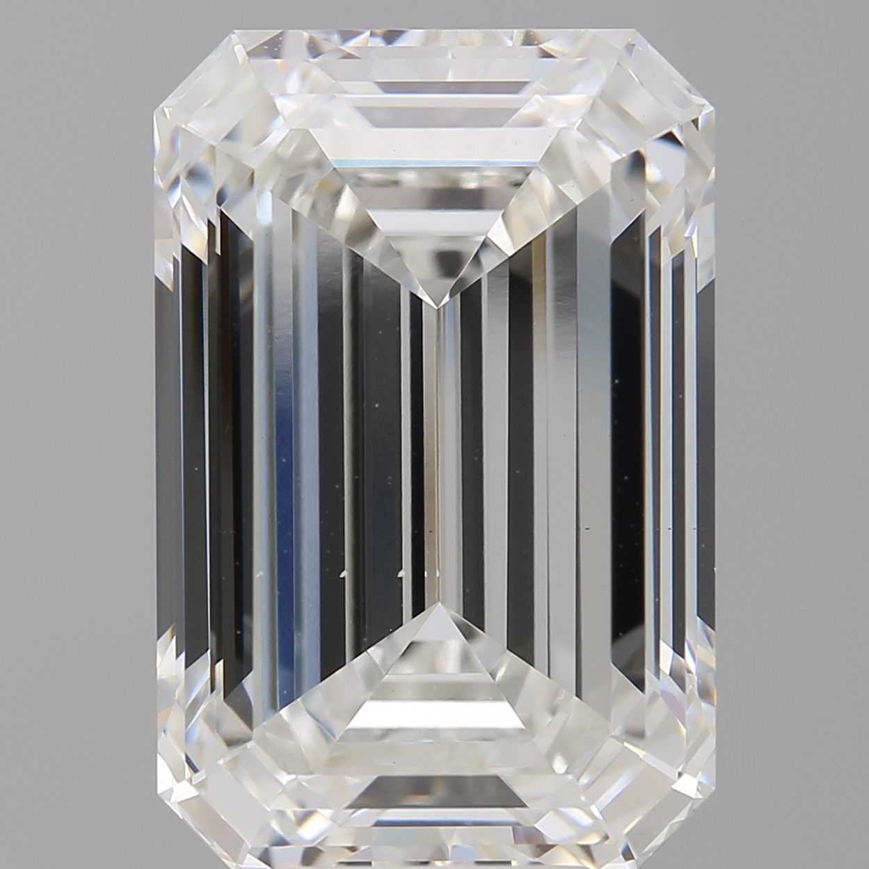 8.10 ct. emerald Lab Grown Diamond front image