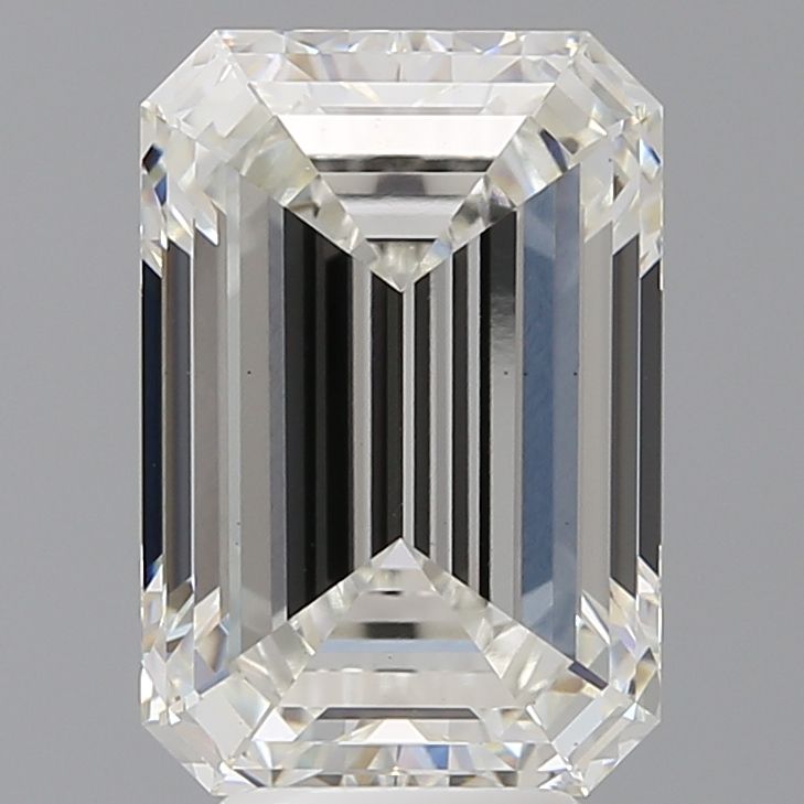 5.58 ct. emerald Lab Grown Diamond front image