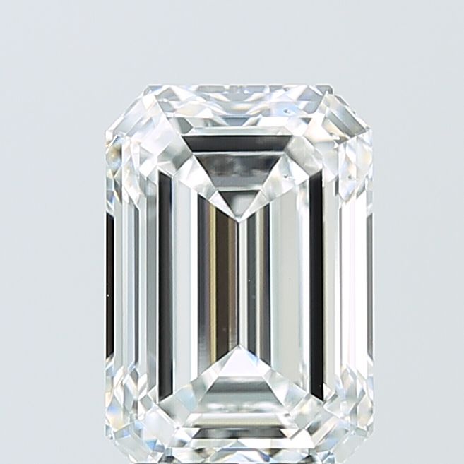 3.02 ct. emerald Lab Grown Diamond front image