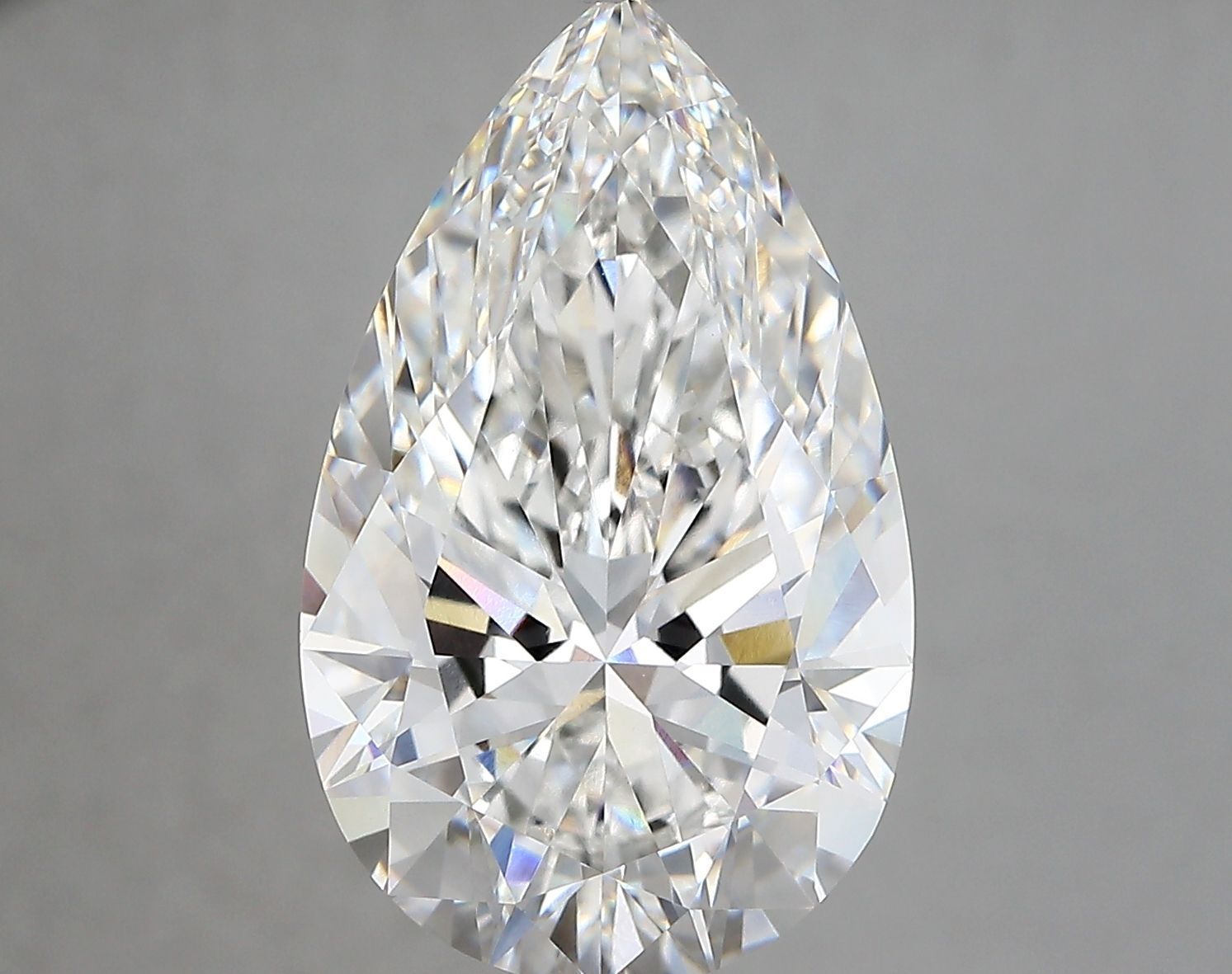 7.54 ct. pear Lab Grown Diamond front image