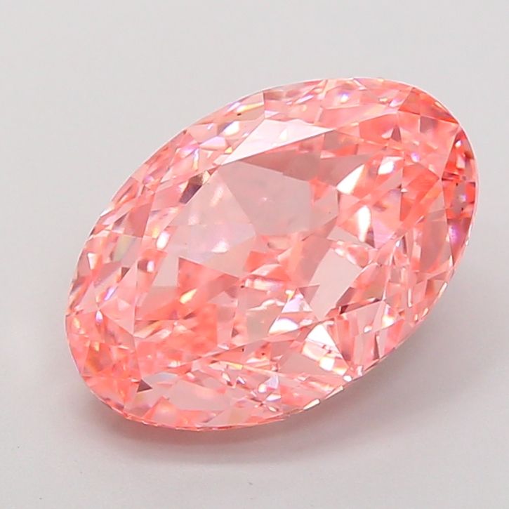 5.01 ct. oval Lab Grown Diamond front image