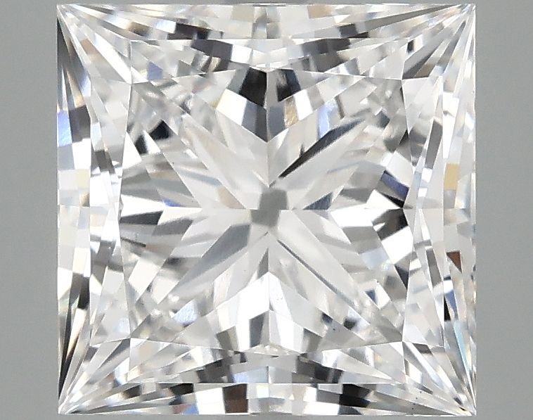 3.89 ct. princess Lab Grown Diamond front image