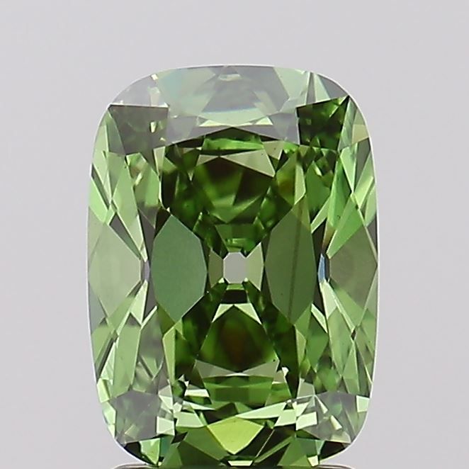 2.09 ct lab-grown Cushion brilliant Diamond