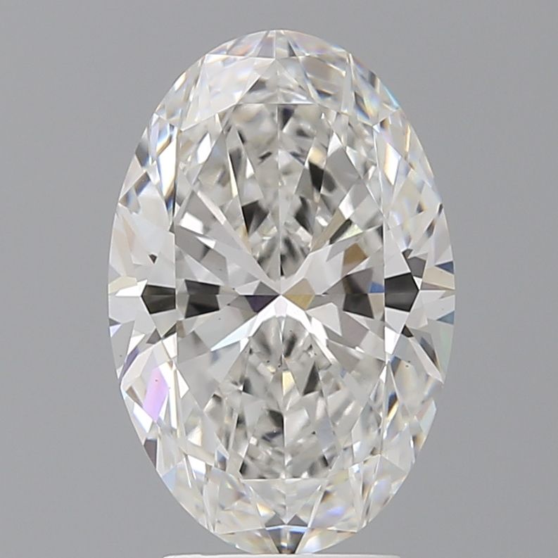 4.09 ct. oval Lab Grown Diamond front image