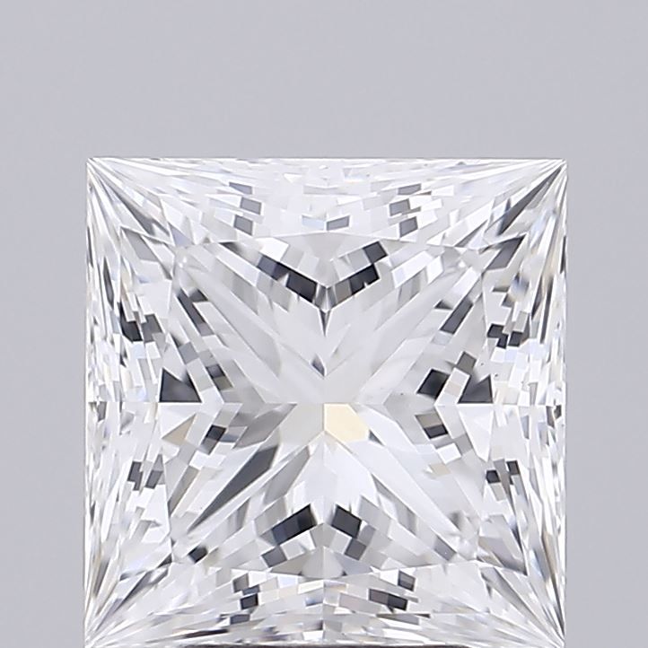 3.63 ct. princess Lab Grown Diamond front image