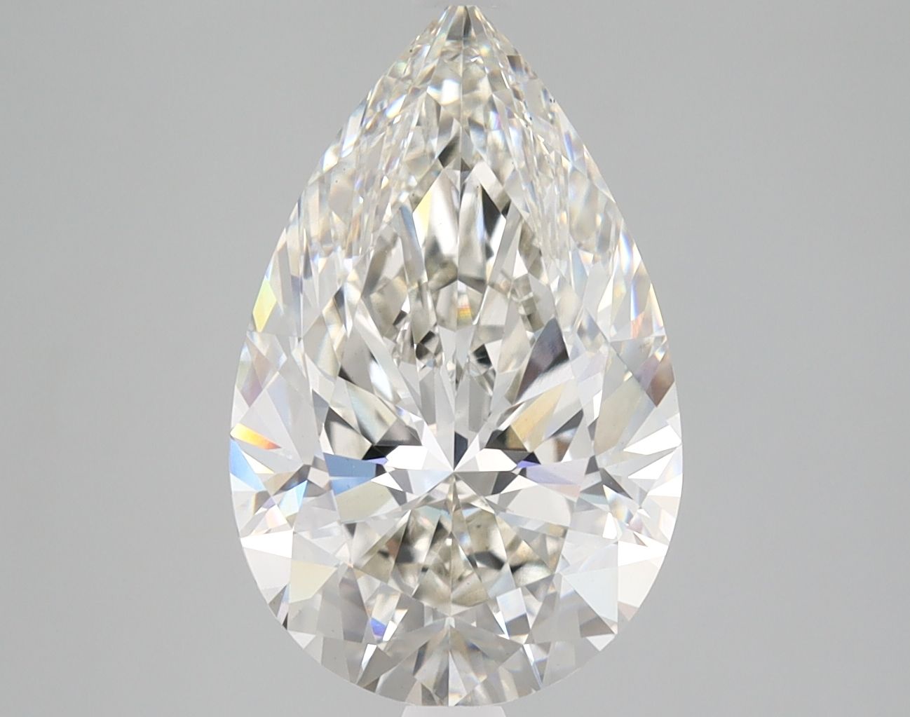 4.01 ct. pear Lab Grown Diamond front image