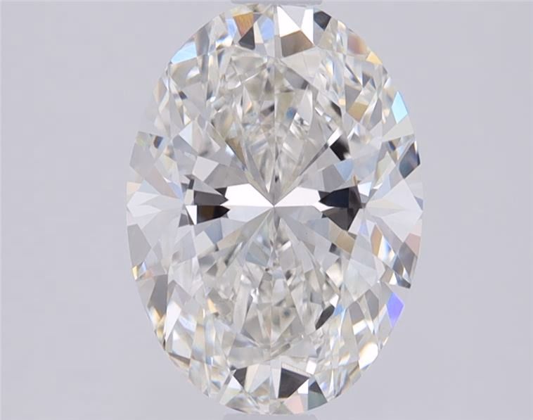 2.07 ct. oval Lab Grown Diamond front image