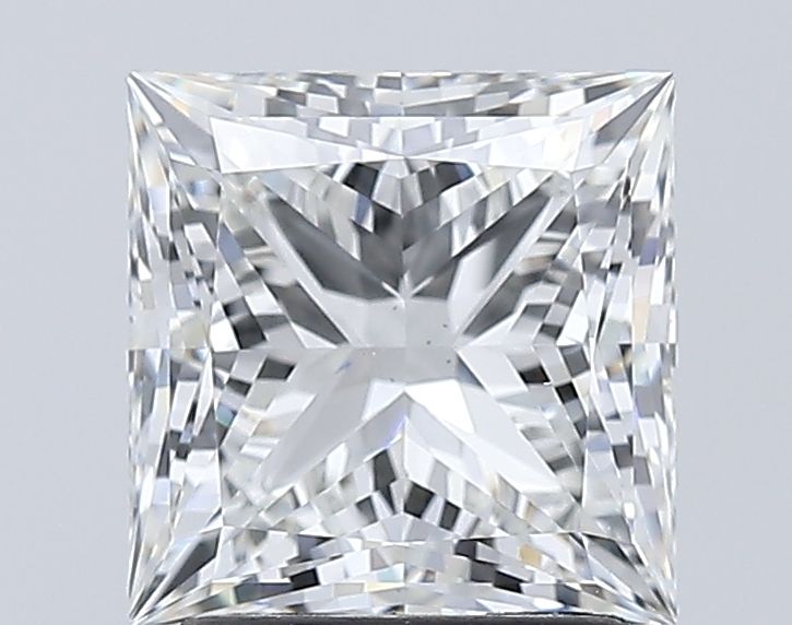 3.03 ct. princess Lab Grown Diamond front image