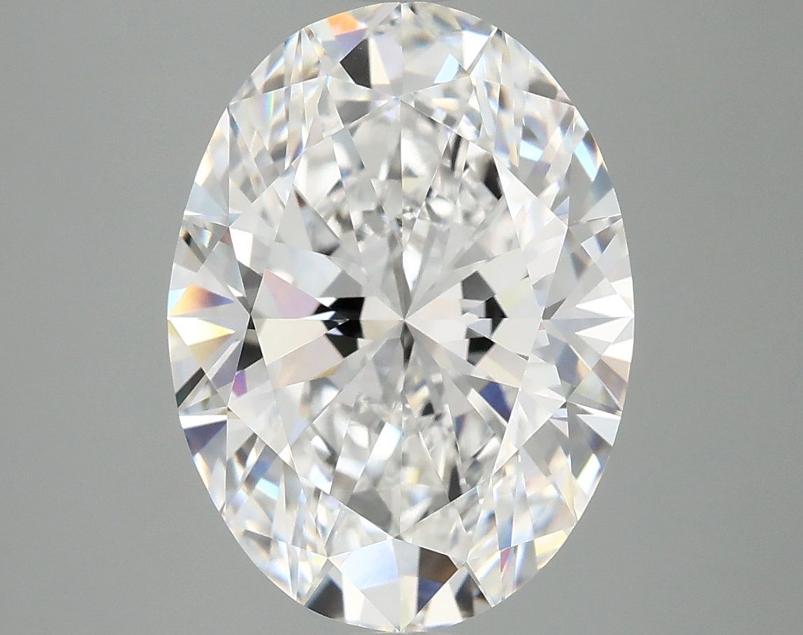 5.02 ct. oval Lab Grown Diamond front image