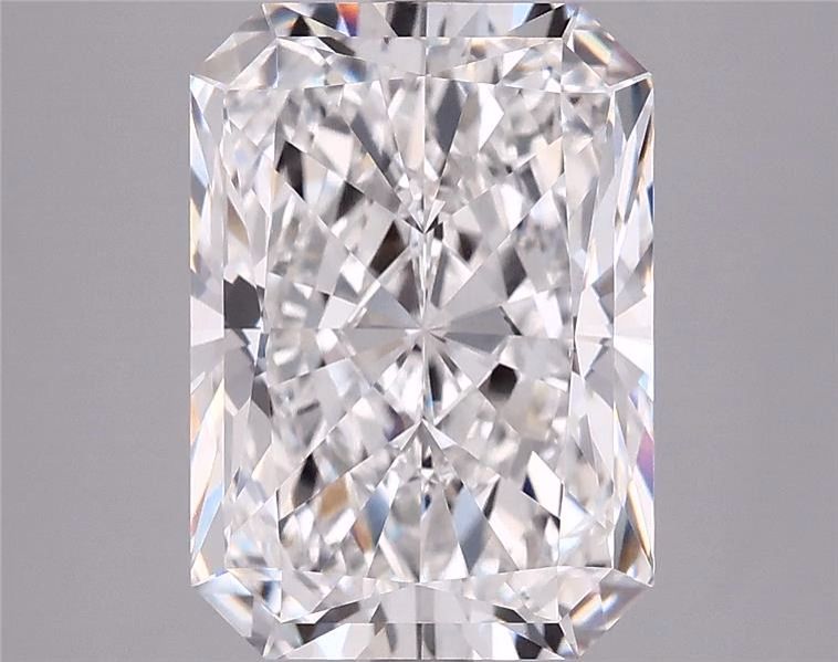 6.11 ct. radiant Lab Grown Diamond front image