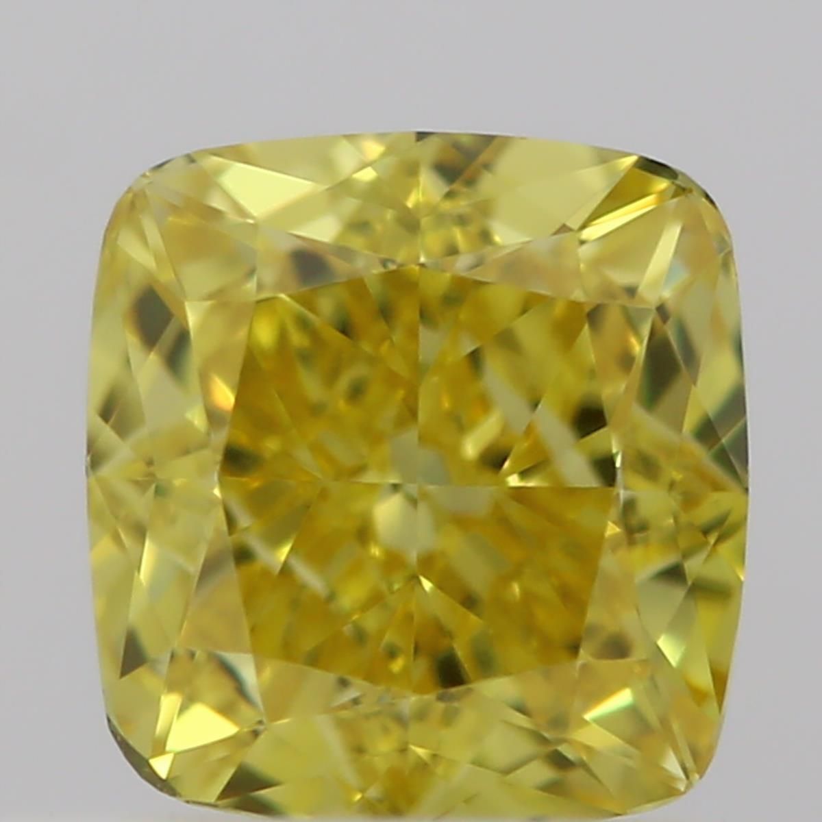 Diament 0.45 ct Fancy Vivid Yellow/VVS2