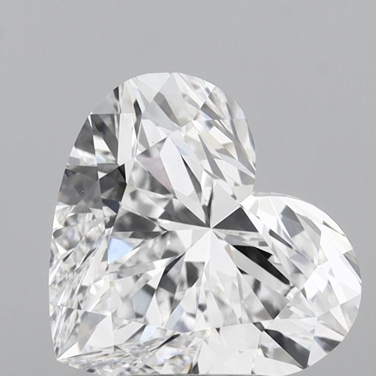 2.57 ct. heart Lab Grown Diamond front image