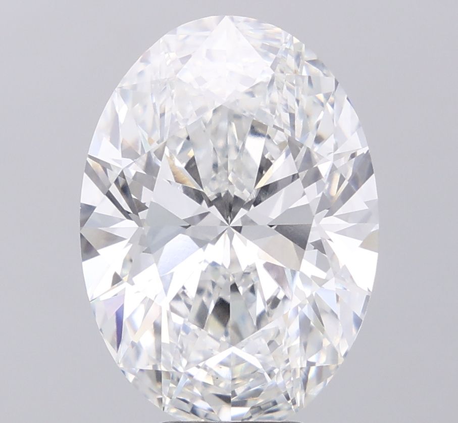 7.06 ct. oval Lab Grown Diamond front image