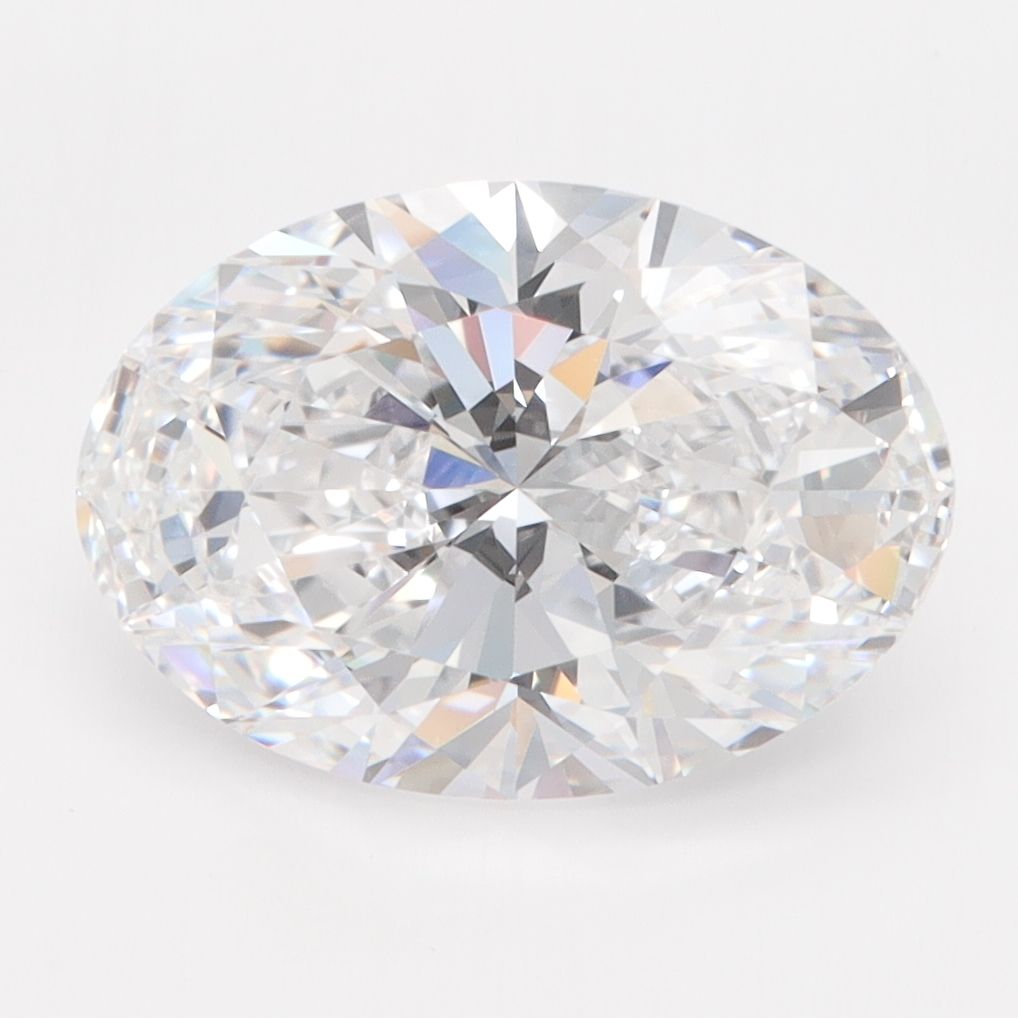 3.57 ct. oval Lab Grown Diamond front image
