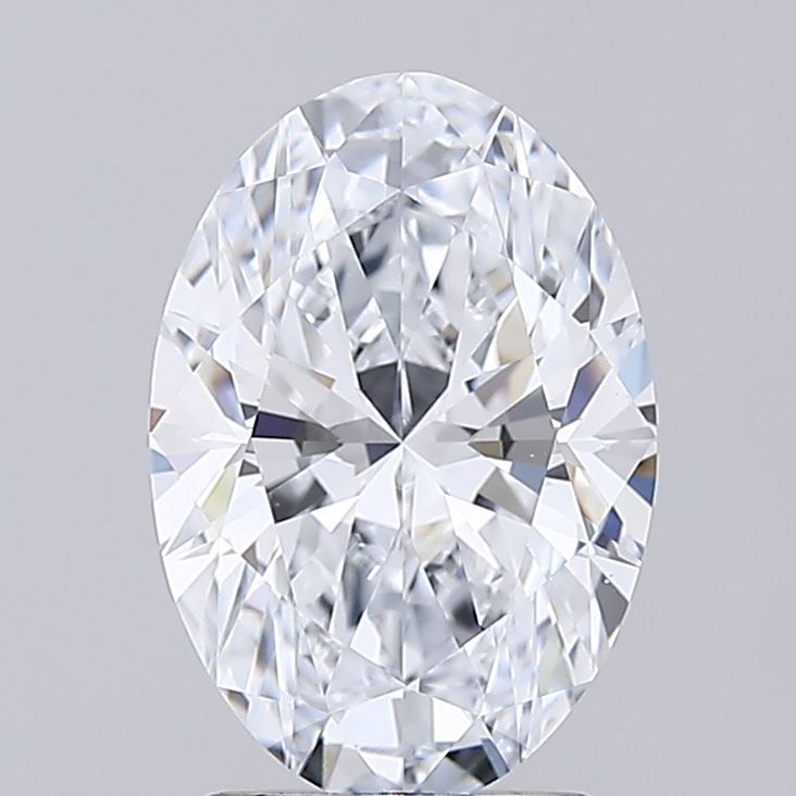 2.56 ct. oval Lab Grown Diamond front image