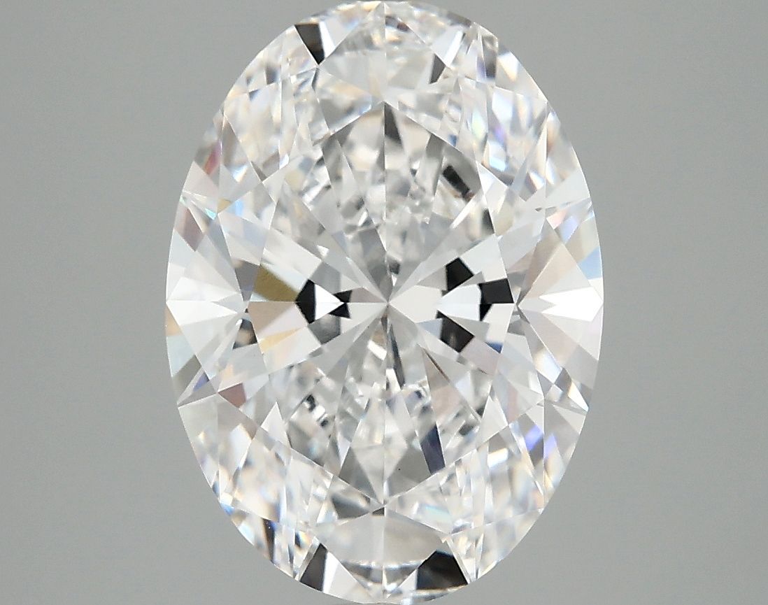 3.91 ct. oval Lab Grown Diamond front image