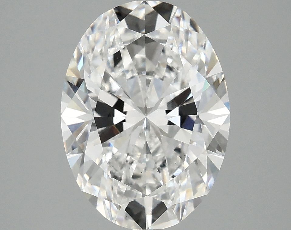 3.02 ct. oval Lab Grown Diamond front image