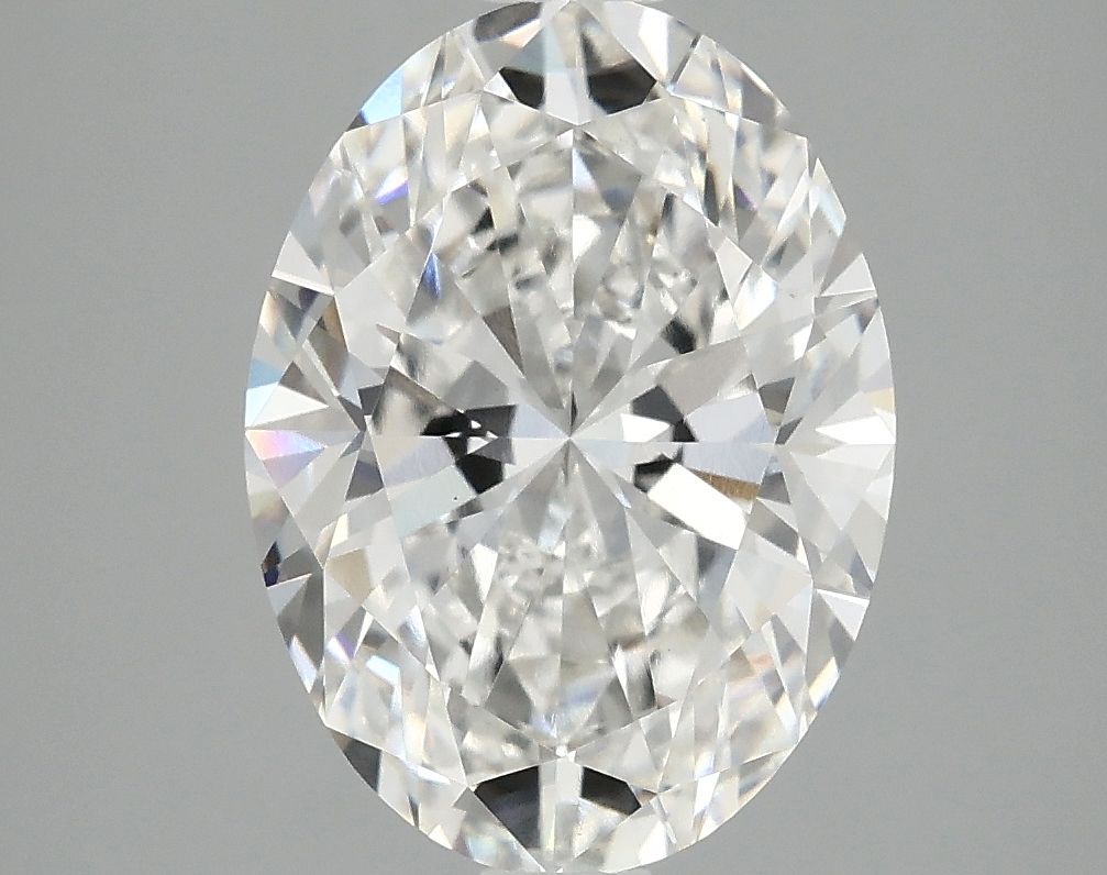 3.42 ct. oval Lab Grown Diamond front image