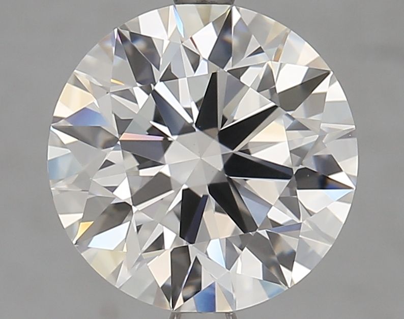 Diamant Rond 3.71 ct - Couleur E - Pureté VVS2