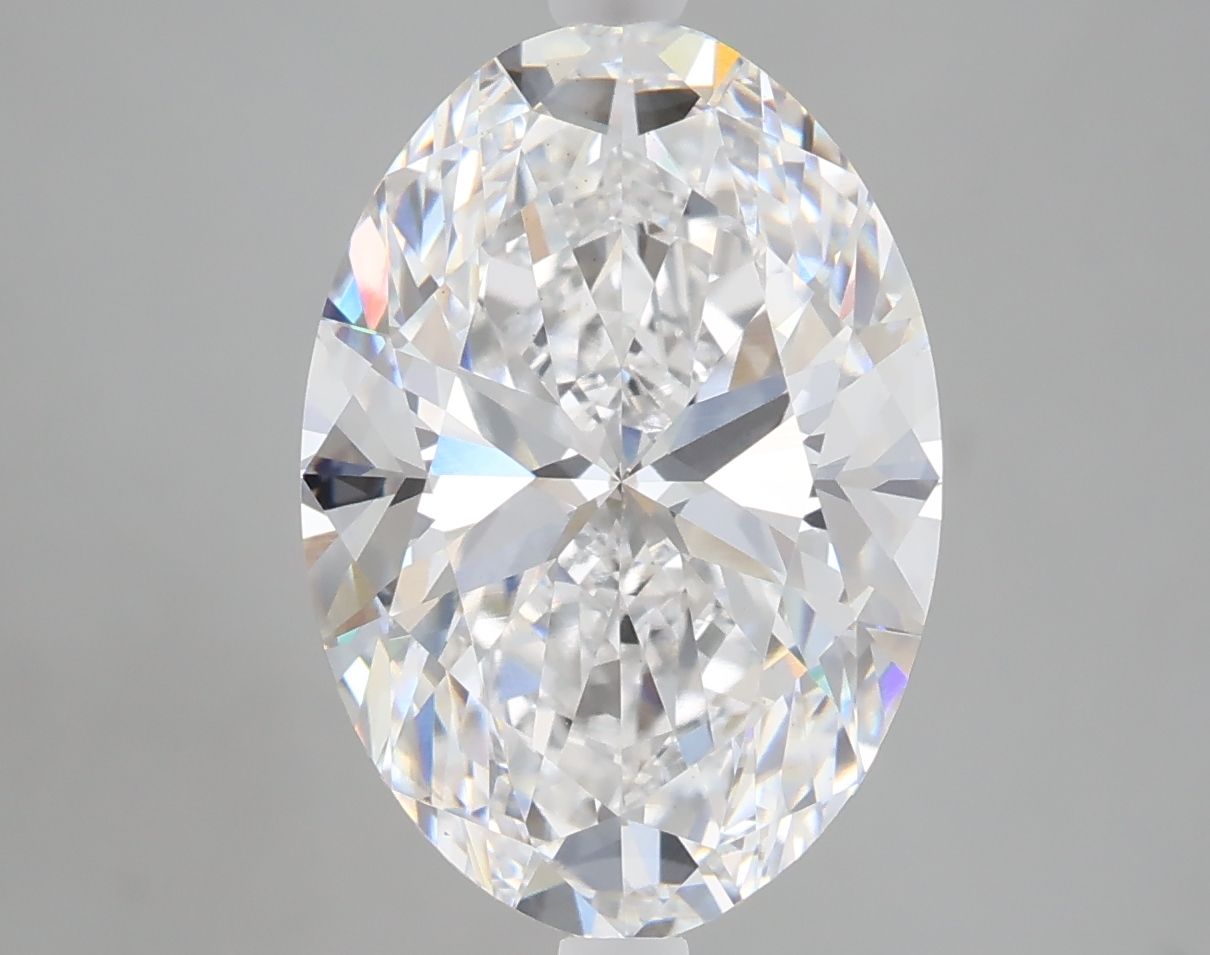 5.25 ct. oval Lab Grown Diamond front image