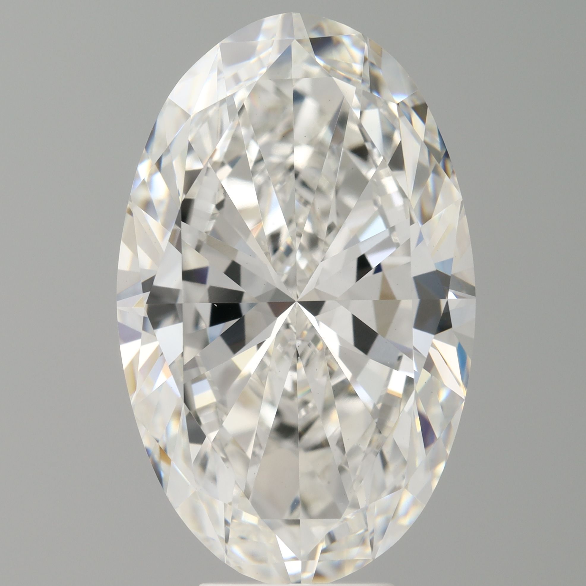 8.01 ct. oval Lab Grown Diamond front image