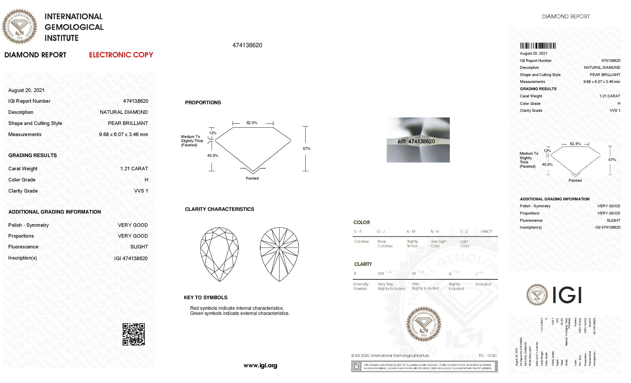 1.21 Carat