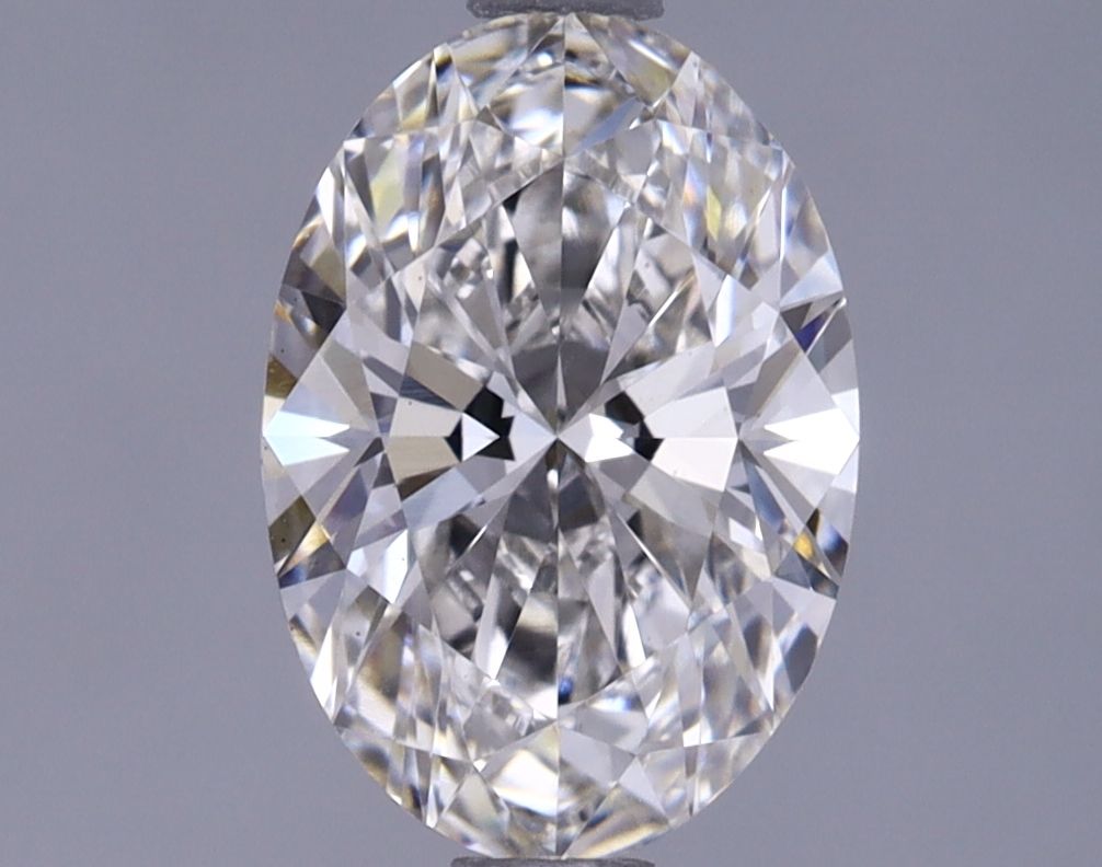 1.38 ct. oval Lab Grown Diamond front image