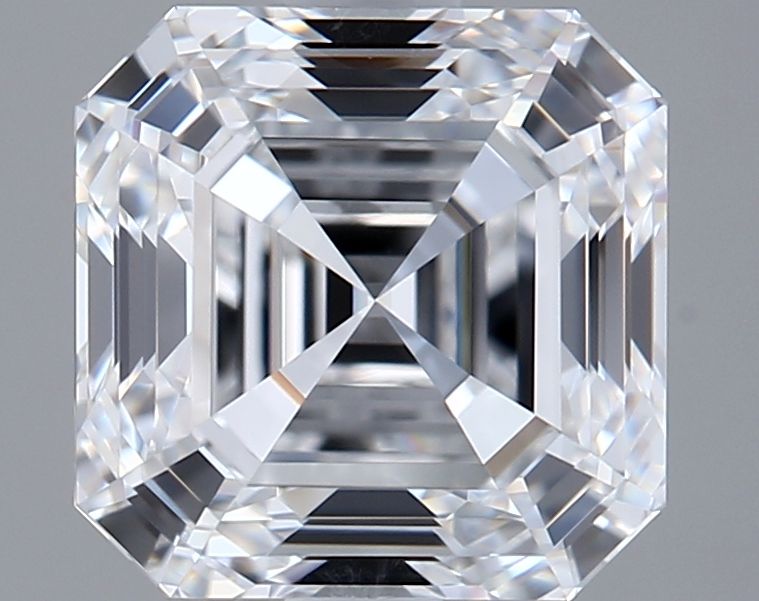 2.05 ct lab-grown Asscher Diamond
