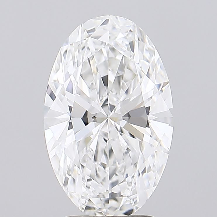 3.08 ct. oval Lab Grown Diamond front image