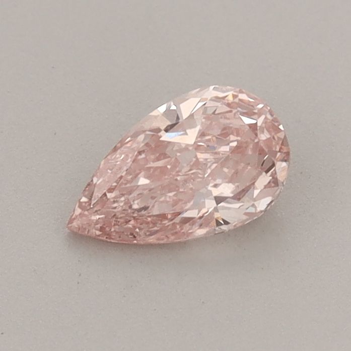 0.39 CT Fancy Vivid Pink PEAR