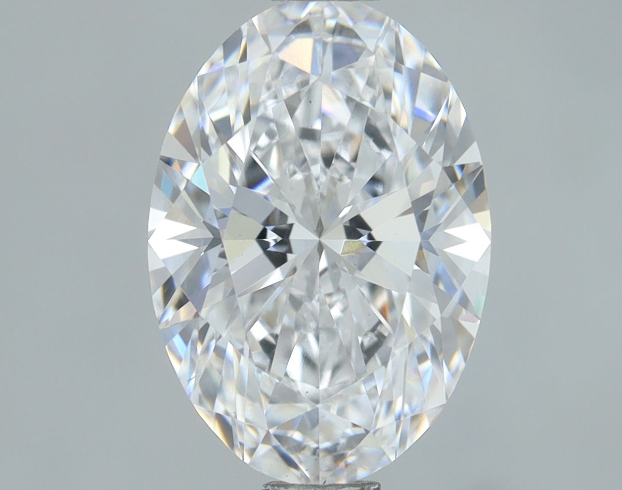 1.24 ct. oval Lab Grown Diamond front image