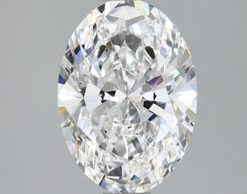 1.63 ct. oval Lab Grown Diamond front image