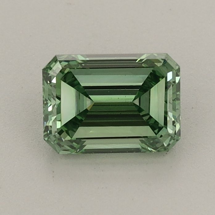 0.83 CT Fancy Vivid Green EMERALD