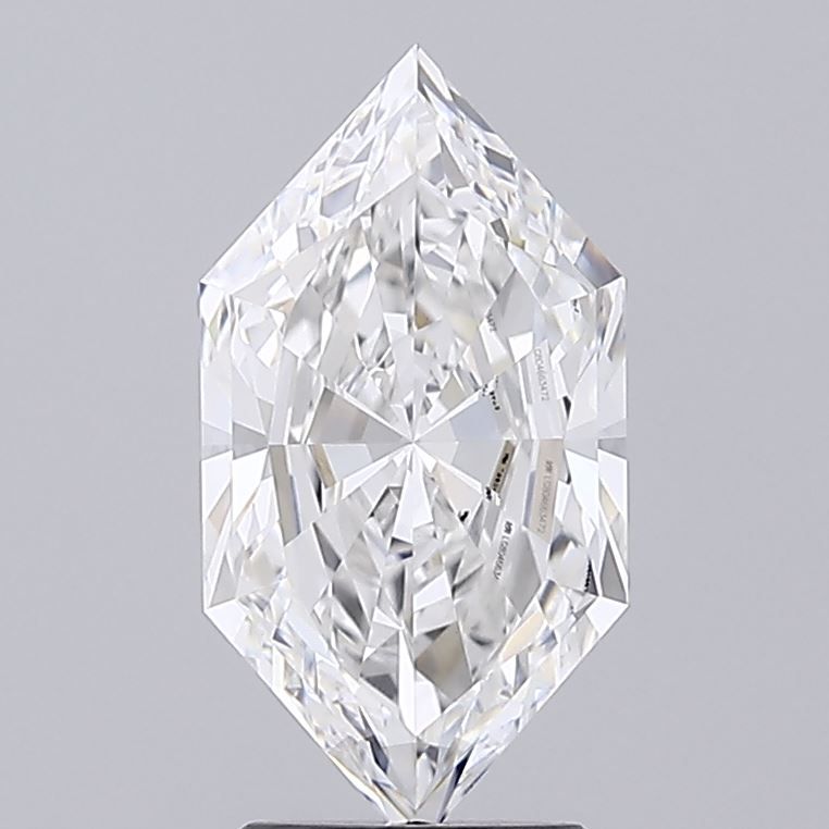 3.18 ct lab-grown Hexagonal Diamond