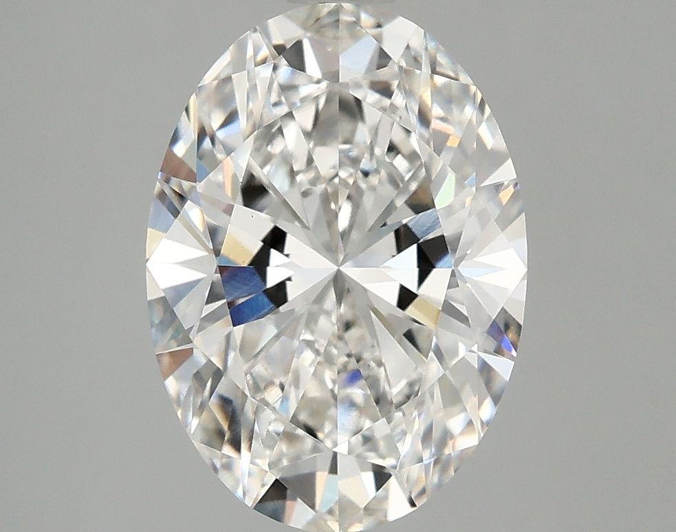 3.07 ct. oval Lab Grown Diamond front image