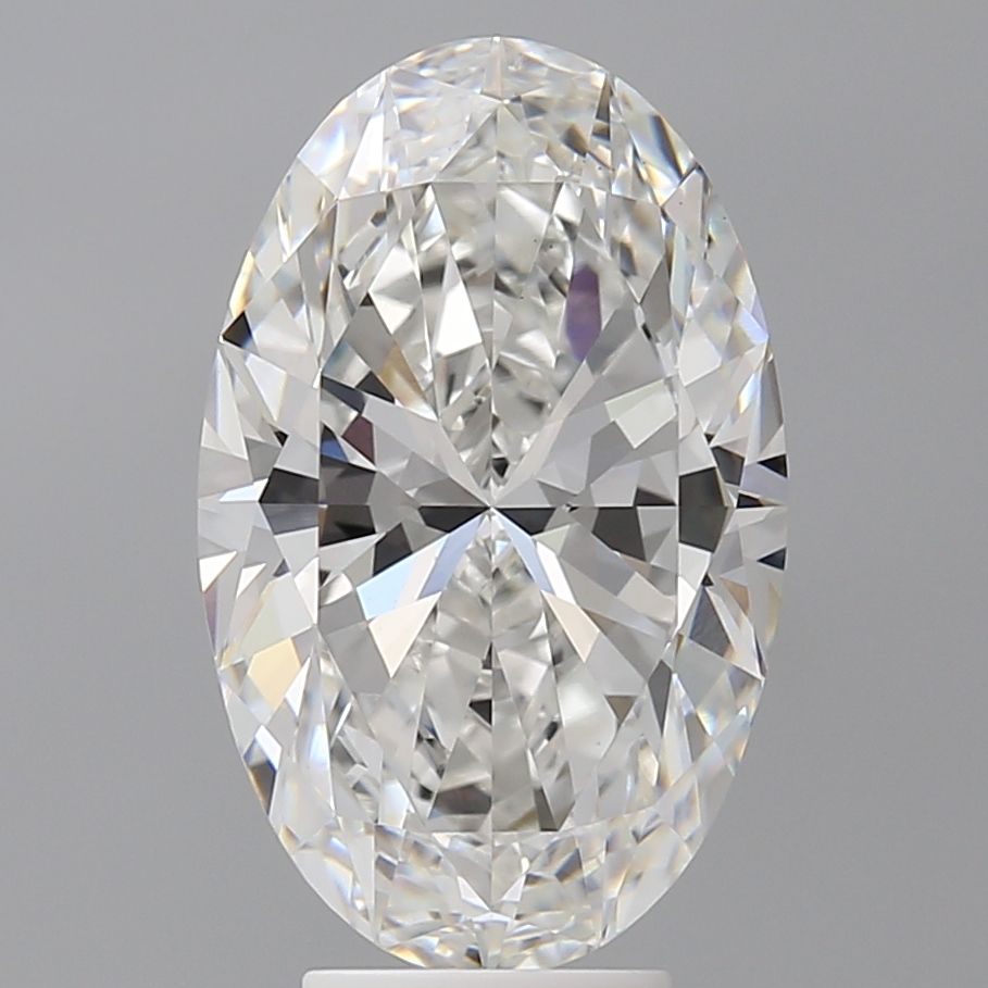 5.53 ct. oval Lab Grown Diamond front image