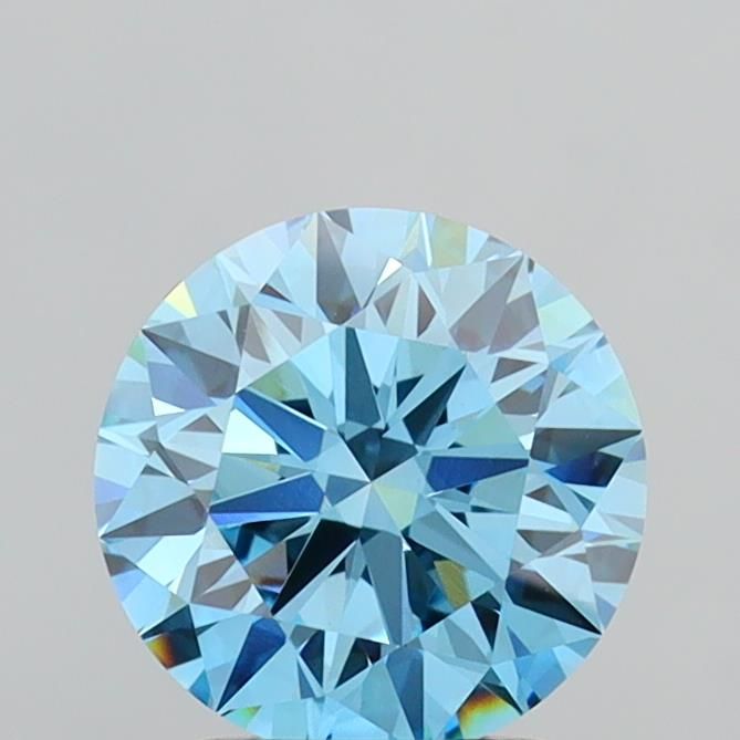 2.02 CT Fancy Vivid Blue ROUND