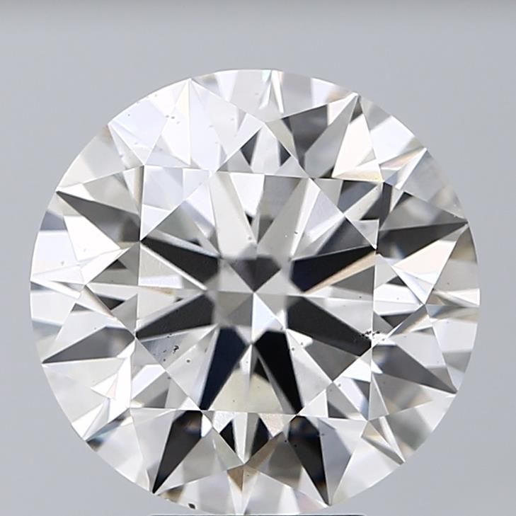 5.50 ct. round Lab Grown Diamond front image